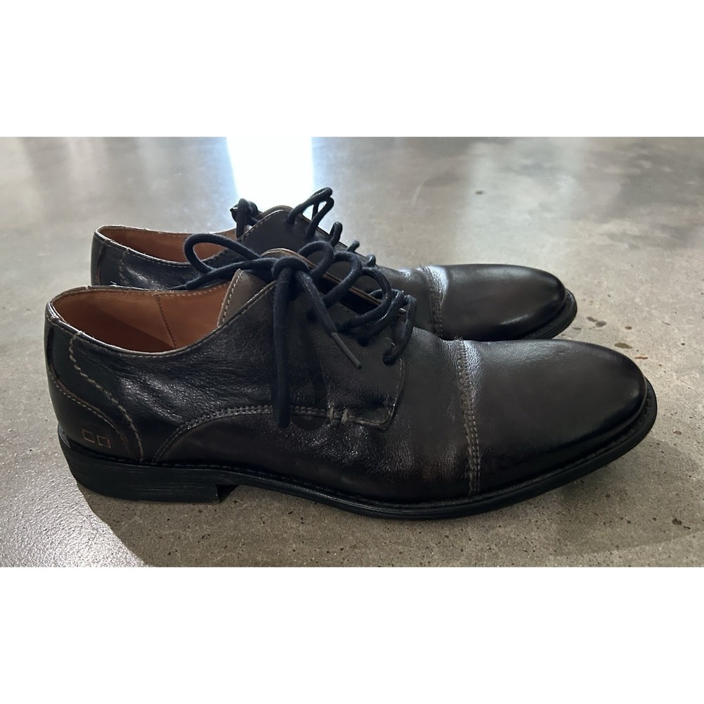 Bed Stu Genoa Derby Cap Toe Mens Leather Lace Up Size 9.5